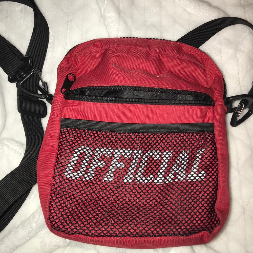 red official crossbody bag